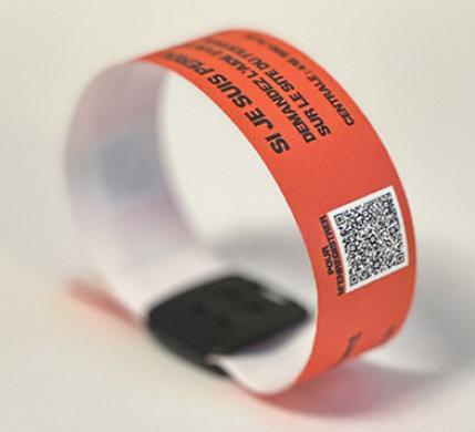 Resealable Synthetic Wristbands